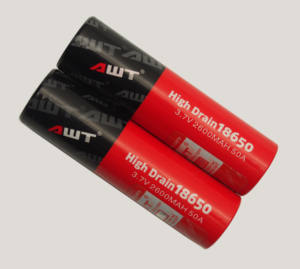 18650 2600Mah 50A <span class=keywords><strong>3</strong></span>.7V AWT 18650 <span class=keywords><strong>3</strong></span>.7V 1300Mah Sanyo Ur18500y Baterai Ion Lithium 18650 10s2p 36V 4400Mah Baterai Ion Lithium - Product Image 3