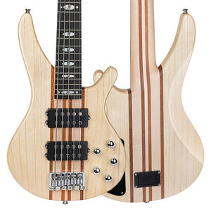 Guitare <span class=keywords><strong>Basse</strong></span> Électrique DB-<span class=keywords><strong>4</strong></span>/5S Ventes Flash, Manche Personnalisé, Touche Palissandre, 24 Frettes, <span class=keywords><strong>4</strong></span>/5 <span class=keywords><strong>Cordes</strong></span> - Product Image 1