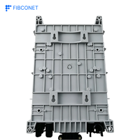 Boîtier de Jonction Fibre Optique ABS 10 Cœurs pour Montage Mural Extérieur avec Support POE/GSM/GPRS