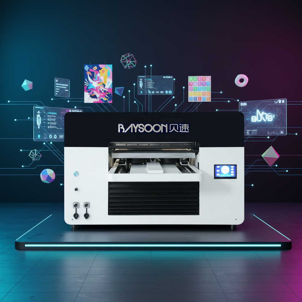 Baysoon Uv Printer 40*50 A3 Small Desktop Uv Printer Uv Label Printer Xp600 Uv Printer