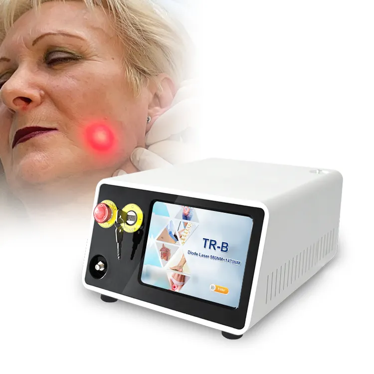 Lipo хирургический лазер для лифтинга лица, 980 нм, 1470 нм