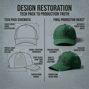 Casquette de golf sans couture SHINY LOW MOQ, découpée au laser, imperméable, performante pour le refroidissement, avec logo personnalisé pour les activités sportives en extérieur - Product Image 4