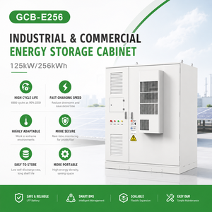 AC400V 125kW 256kWh อุตสาหกรรม Bss LFP-314Ah อากาศเย็น LiFePO4ตู้แบตเตอรี่แบบเรียลไทม์การตรวจสอบ PDU - Product Image 4
