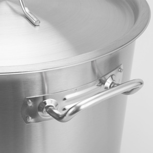 Ensemble de marmites à soupe en acier inoxydable, équipement de cuisine de <span class=keywords><strong>restaurant</strong></span>, vente en gros, grande capacité, sans danger - Product Image 3