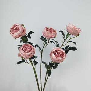 Rosas Artificiales, Flores de <span class=keywords><strong>Rosa</strong></span> Roja Artificiales al por Mayor, Rosas de Terciopelo, Flores Artificiales al por Mayor para Decoración - Product Image 3