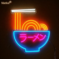 Enseigne néon LED alimentaire personnalisée Pizza Burger Donut Hot-dog pour la décoration murale de cuisine, restaurant, café |   Vente en gros et dropshipping