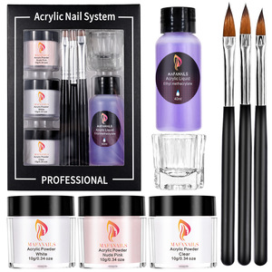 Set de 8 Herramientas <span class=keywords><strong>para</strong></span> Decoración de <span class=keywords><strong>Uñas</strong></span> con Polvo de Cristal, Extensión de <span class=keywords><strong>Uñas</strong></span>, Modelado 3D, Adhesivo <span class=keywords><strong>para</strong></span> Pedrería y Polvo <span class=keywords><strong>para</strong></span> Esculpir - Product Image 6
