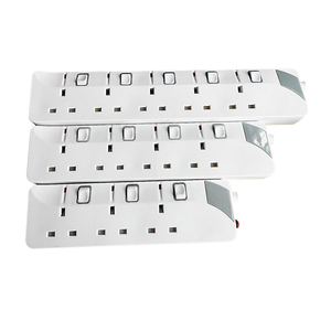 Haute Qualité De Sécurité En Cuivre Volets 3 Voies Prise de courant avec interrupteur D'alimentation <span class=keywords><strong>individuel</strong></span> - Product Image 1