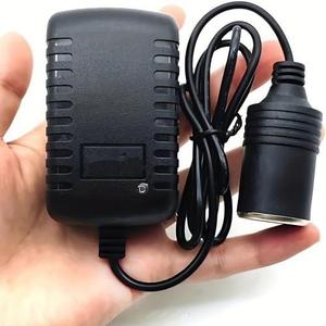 24W Car Cigarette Lighter Adapter 110-240V <b>to</b> <b>12V</b> <b>USB</b> Dual Port Charging Converter for Vehicle Power Supply - Product Image 5