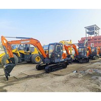Pelle sur chenilles d'origine doosan pelle d'occasion dx55 occasion Doosan dx60 dx55 dh60 dh55 à vendre