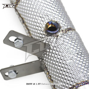 Collettore di Scarico BSK per <span class=keywords><strong>BMW</strong></span> I8 1.5T 2014-2023, Tubo a Flusso Libero con Sistema di Scarico Sportivo in Acciaio Inox - Product Image 4