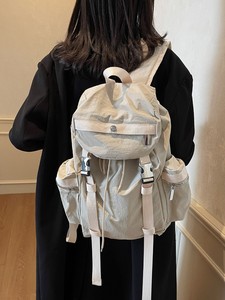 Durable Oxford Fabric Zipper Lightweight Foldable Water-Proof Adjustable Strap Large Capacity Multifunctional Travel <b>Backpack</b> - Product Image 3