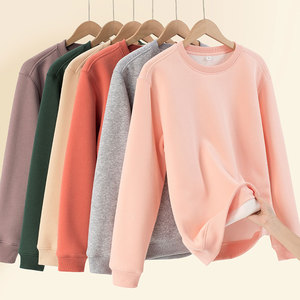 Maglia a Maniche Lunghe in Pile Composito per Donna, Strato Base per Equitazione, Collo Tondo, Top Equestre Ispessito e Caldo - Product Image 2