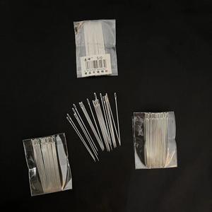 Aguja de coser de ojo grande 5/0, aguja de acero para el hogar, aguja de coser a mano de alta dureza, aguja para personas mayores, aguja para coser edredones. - Product Image 4