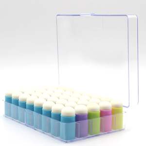 Set di Daubers in spugna per pittura a dito rosa da 40 confezioni da parete da giardino per il disegno artigianale di arte, creazione di gesso - Product Image 1