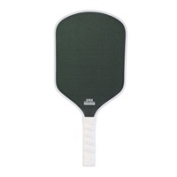 Raquette de pickleball en fibre de carbone avec fil de titane pressé à chaud, finition mate texturée, calibre 16, qualité compétition, 230g