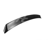 Spoilers de coffre en plastique ABS fibre de carbone pour BMW Série 3 E46 M3 1998-2006