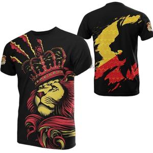 T-shirts Fitspi Autriche Aigle Belgique <span class=keywords><strong>Lion</strong></span> <span class=keywords><strong>Roi</strong></span> Allemagne Aigle Impression 3D Tees Hommes pour Femmes Harajukus Manches Courtes Xxxl T-<span class=keywords><strong>shirt</strong></span> - Product Image 2