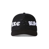 Gorra de béisbol con bordado 3D de diamantes de imitación, gorra de papá de sarga bicolor con fuente decorativa, gorra deportiva ajustable de moda urbana para unisex