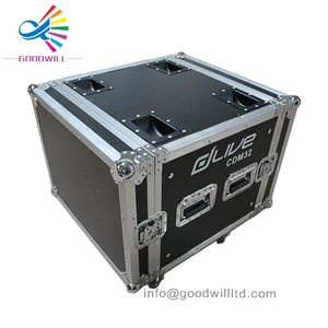Maßgefertigter Hochwertiger Langlebiger Aluminium Allen&Heath Dlive <span class=keywords><strong>CDM32</strong></span> Flightcase mit Rollen für Vortex Stapelbar OEM-Unterstützung - Product Image 4