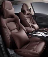 Ensemble complet de housses de siège de voiture de qualité supérieure, imperméables, en cuir, pour 5 sièges, complètes pour Buick