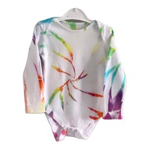 Ropa de Algodón <span class=keywords><strong>Orgánico</strong></span> Personalizada OEM para Niñas de 3 a 6 Meses, Mameluco Hecho a Mano con Tinte Natural, Mameluco <span class=keywords><strong>Gerber</strong></span> de Algodón - Product Image 2