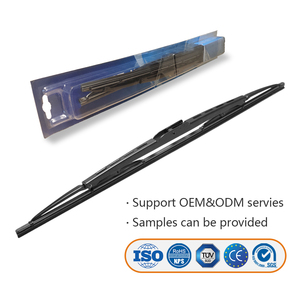 Escobilla Limpiaparabrisas de Caucho Natural Tradicional con Adaptador Universal en Forma de U, Escobilla Convencional de 12"-28" WEILONG, Alta Calidad, Buen <span class=keywords><strong>Precio</strong></span> - Product Image 1