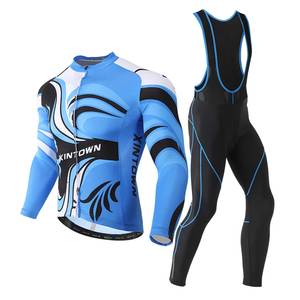 Maillot thermique d'hiver personnalisé pour le cyclisme en eaux profondes, hauts de cyclisme urbains à manches longues pour hommes, vêtements de vélo d'automne - Product Image 6