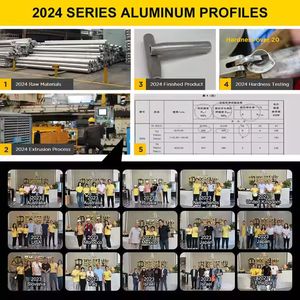 Profilo in Alluminio Estruso 6082 6061 <span class=keywords><strong>6063</strong></span> per Uso Industriale Tedesco, Produzione Personalizzata di Profili Meccanici e Strutturali - Product Image 6