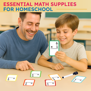 Tarjetas <span class=keywords><strong>de</strong></span> memoria flash <span class=keywords><strong>de</strong></span> matemáticas múltiples Joycat suma resta multiplicación División fracción con 2 marcadores <span class=keywords><strong>de</strong></span> borrado en seco - Product Image 4