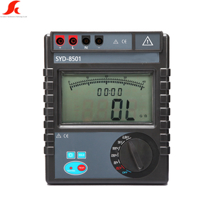 Megôhmetro Digital de Alta Tensão Testador de Resistência de Isolação com Display LCD AC/DC 0-750V Faixa de Medição 0.1M-200G - Product Image 1