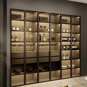 BAINENG – Conception personnalisée, support de projet sur mesure, mobilier de luxe pour cave à vin, armoire à vin en verre, armoire modulaire sur mesure - Product Image 1