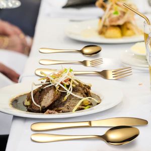 Hot Selling Reusable Camping Cutlery Stainless Steel Knife Spoon Fork Straw 9 Pcs <b>Black</b> Office Portable Flatware Set - Product Image 5