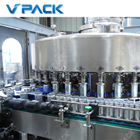 Machine de remplissage, de bouchage et de reconditionnement automatique de canettes de boissons gazeuses et de bière, de pointe dans l'industrie, vendue directement par l'usine chinoise