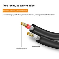 Câble audio micro XLR 3 broches 6,35 mm Femelle-Mâle, blindé haute fidélité avec gaine PVC, paire torsadée, 2m, pour amplificateur et ordinateur