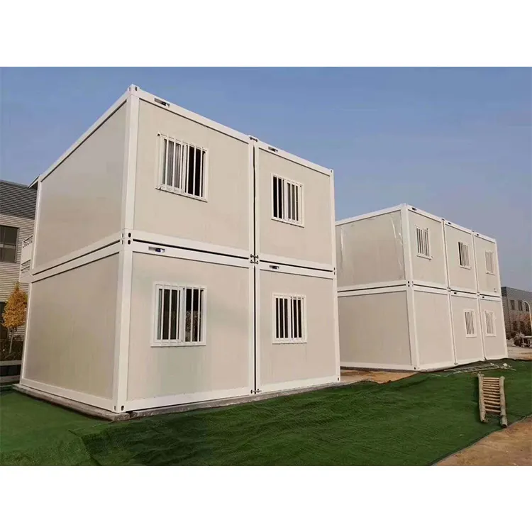 Bảo Vệ Môi Trường Có Thể Tháo Rời Phong Cách Đơn Giản Lắp Ráp Nhanh Chóng Hai Lớp Casas Prefabricadas Nhà Container