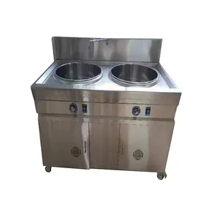 Коммерческое кухонное оборудование из нержавеющей стали макароны лапши и супа плита с газовым нагревателем