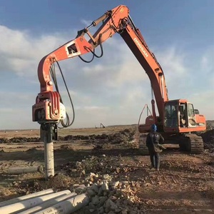 Martello Vibrante per Palificazione con Motore e Riduttore, Componenti Essenziali per l'Installazione di Pali in Calcestruzzo - Product Image 1