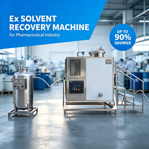 Recycleurs de solvant professionnels Nettoyeur Condenseur Machine de récupération de solvant Machine de recyclage pour recycler le solvant - Product Image 1