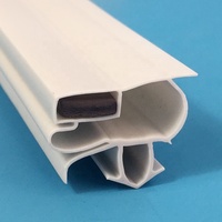 Burlete Magnético de Goma para Congelador Tira de Sello Plástico para Puerta de Refrigerador Junta de Perfil