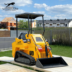 Minicargadora de 920 kg con motor St490r, con ruedas/cadenas, para uso doméstico, fácil de operar - Product Image 3