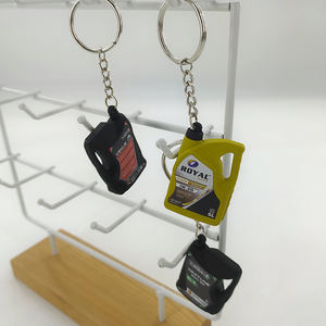 Llaveros de Silicona Personalizados con Diseño de Lata de Aceite, Llaveros de Silicona Personalizados para Promoción de Marca y Regalos Promocionales - Product Image 3