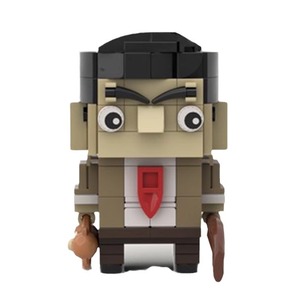 MOC Bean British Comedian Car Austin Mini 1000 Building Blocks Toys Johnny English Reborn Coupe <strong>Model</strong> Brick Set for DIY MOC Gift - Product Image 5