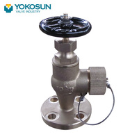 Prix direct d'usine JIS F7334 vannes de tuyau de bouche d'incendie en Bronze vanne de marine manuelle eau de mer fabrication YOKOSUN