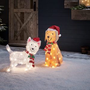Décorations lumineuses de Noël géantes pliables pour l'extérieur, imperméables, en guirlande de tinsel LED, pour la cour, le jardin, la pelouse, faciles à plier - Product Image 3