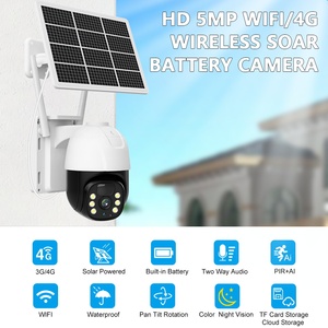 5MP 4G Sim Thẻ PTZ <span class=keywords><strong>IP</strong></span> <span class=keywords><strong>Camera</strong></span> CCTV PIR phát hiện chuyển động đầy màu sắc tầm nhìn ban đêm năng lượng mặt trời giám sát <span class=keywords><strong>Wifi</strong></span> <span class=keywords><strong>Camera</strong></span> năng lượng mặt trời - Product Image 2