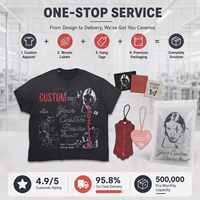 T-shirt Streetwear Homme 100% Coton Coupe Boxy Personnalisé Vente en Gros Effet Délavé Acide Vintage Impression Numérique Graphique
