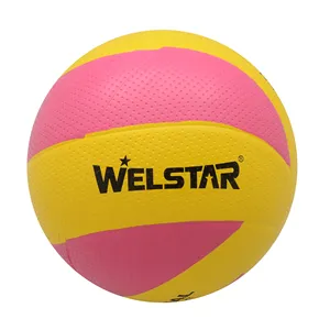 Pelota de voleibol de goma barata, juguete de agua para playa