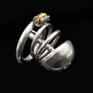 Mannelijke Metalen Kuisheid Apparaat Met Katheter Cock Bondage Kooi Cuckold <span class=keywords><strong>Penis</strong></span> Lock <span class=keywords><strong>Slave</strong></span> Seksspeeltjes - Product Image 4