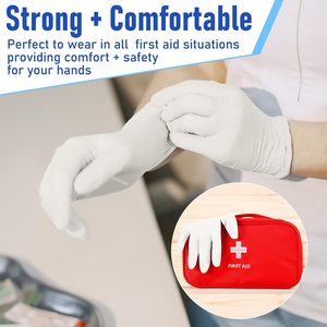 Gants chirurgicaux en latex stériles, taille 6.5/7/7.5/8, sans poudre, jetables - Product Image 4